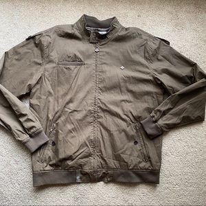 🔥NWOT LRG Brown Bomber Jacket🔥
